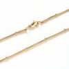 Slangenketting Izzy 50 cm - Afbeelding 2
