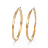 Olivia oorbellen goldplated