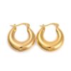 Moon shape creolen gold rvs