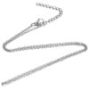 Collier 40 cm rvs