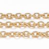 Hele fijne kabelketting Gloria per 10 cm 18 k gold - Afbeelding 2