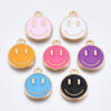 Smiley emaille Bedel