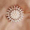 Broche parel cirkel Annabel