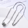 Slangenketting rvs 45 cm - Afbeelding 2