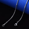 Slangenketting rvs 45 cm - Afbeelding 4