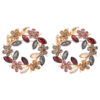 Bloemenkrans broche