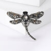 Broche libel grijs