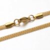 Staafschakel ketting goudkleurig - Afbeelding 2