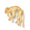 Broche luipaard goud - Afbeelding 4