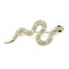 Slangenbroche strass