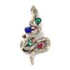 Broche Slang gekleurd