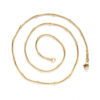 Slangenketting rvs 18k verguld - Afbeelding 4